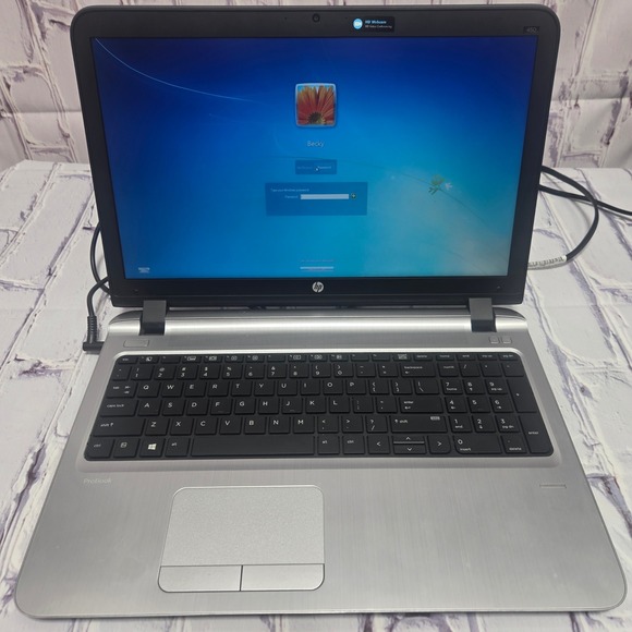 HP ProBook 450 G3 Laptop Silver Black Windows HD Webcam Business Notebook 15.6